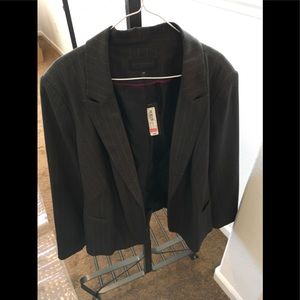 BRAND NEW Gray w/light gray stripe